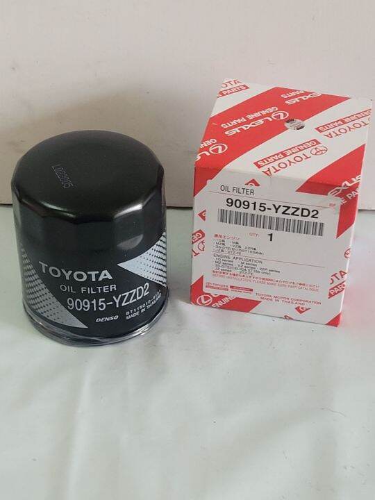 Original Toyota Innova, Fortuner, Hilux, Hiace 90915-YZZD2 Oil Filter ...