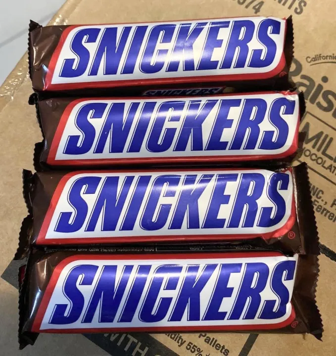 Snickers Chocolate Bar (4 Bars) Lazada PH