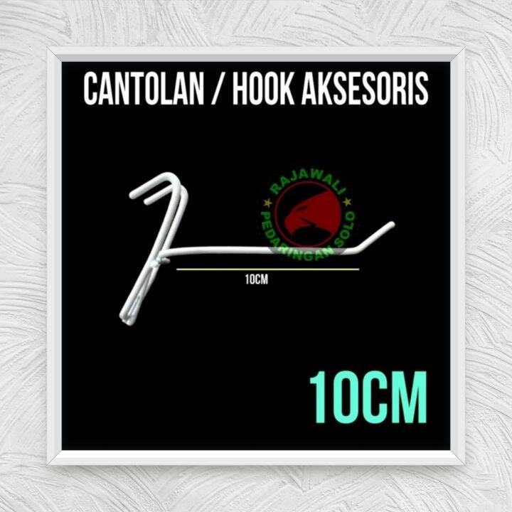 CANTOLAN KAWAT RAM HOOK PUTIH 10CM Lazada Indonesia