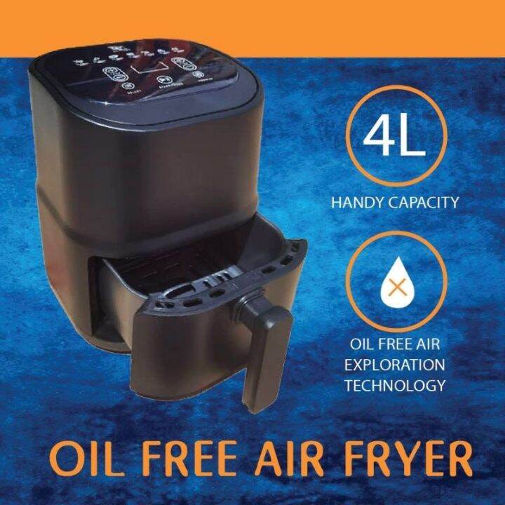 MD SINAR 3D Air Fryer Cooker Electric Fryer Air Frier 360 Smart Oven