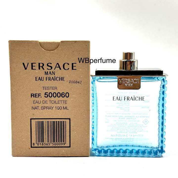น้ำหอม Versace man eau Fraiche EDT 100ml Tester Lazada.co.th