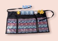 ผ้ากันเปื้อนพื้นเมืองลายช้างไทย ผ้ากันเปื้อนแบบครึ่งตัว Half Apron NKT.115