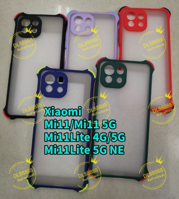 พร้อมส่ง🇹🇭✨(9สี)​เคสขอบนิ่มหลังแข็งขุ่นคลุมกล้อง For xiaomi Mi11 / Mi 11 / Mi 11 Lite / Mi11Lite / Mi11lite 5g ne