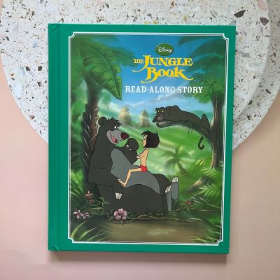 Disney   💘 THE JUNGLE BOOK 💘 READ-ALONG STORY  นิทานภาพ ปกแข็ง