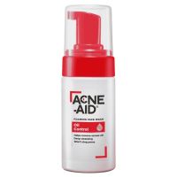 โฟมล้างหน้า exp 7/2025 100 ml Acne-Aid Foaming Face Wash Oil Control