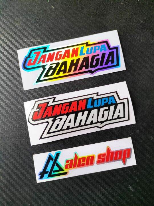 Stiker Cutting Jangan Lupa Bahagia Lazada Indonesia Stiker Cutting Jangan Lupa Bahagia Lazada Indonesia