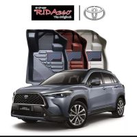 พรมปูพื้นรถยนย์ Rida360 ตรงรุ่น Toyota Cross 2021-ปัจจุบัน