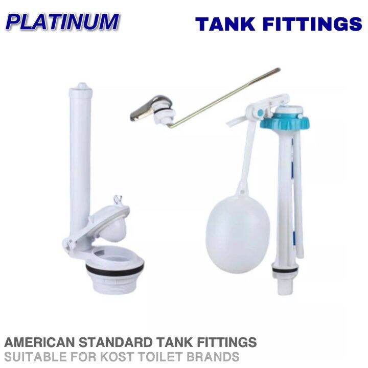 American Standard Tank Fittings Toilet Tank Replacement Parts