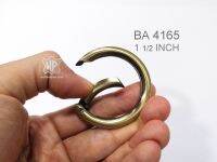 BA 4165 ตะขอกลม ห่วงสปริง ขนาด1.50นิ้ว 2 ชิ้น Gate Spring O-Ring 2piece