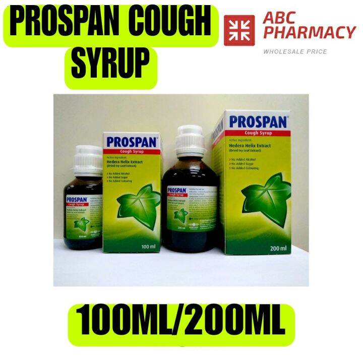 PROSPAN COUGH SYRUP 100ML/200ml Lazada
