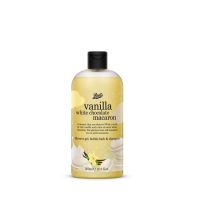 BOOTS Vanilla White Chocolate Macaron  Shower Gel, Bubble Bath &amp; Shampoo  500ML Flavour Collection