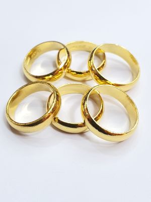 แหวนทองคำแท้ 1 สลึง (แหวนเกลี้ยง / ตัดลาย / แหวนโปร่ง) ทองคำแท้ 96.5% จากเยาวราช
