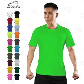 PLAIN TEES - MOSS GREEN, ARMY GREEN, NEON GREEN,AVOCADO GREEN, KIWI, &  ETC