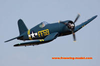 เครื่องบินบังคับ สเกล Freewing FlightLine F4U-1D Corsair 1600mm Wingspan  PNP RC Airplane