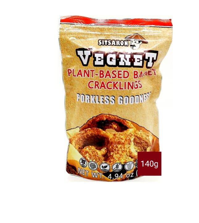 Sitsaron PlantBased Cracklings 140g Lazada PH