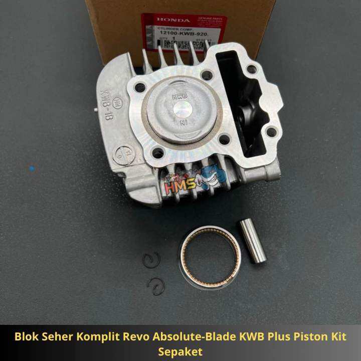 Blok Seher Standar Revo Absolute Blade Kwb Plus Piston Kit Sepaket