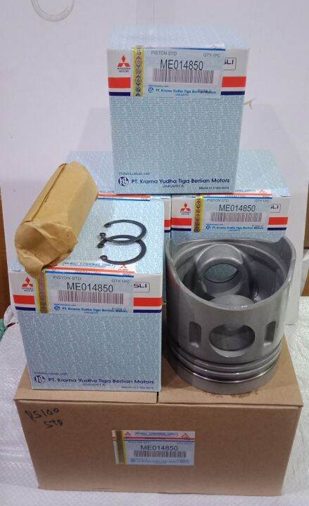 Piston Seher Assy Set Mitsubishi Ps Baja Alfin Oversize Std Original