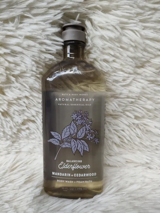 Aromatherapy Mandarin+Cedarwood (Balancing Elderflower) Bath&Body Works