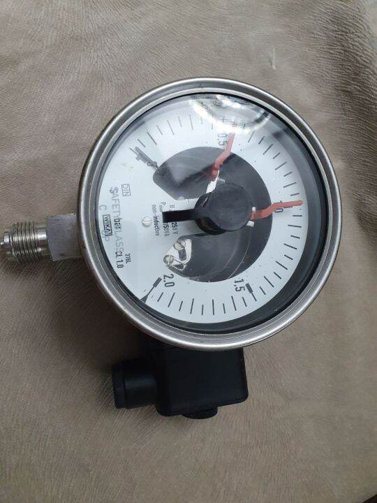Wika Pressure gauge with alarm contacts Lazada PH