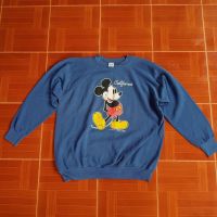 ???เสื้อสเวตเตอร์80s Vintage Mickey mouse - Velva Sheen 80s ?? Made in USA ??ของแท้ อก46 หายากเว็ปนอกเล่นกันแรงสภาพดีมากๆสวยจั๊มแน่นๆ เหมาะกับคนอก44-46