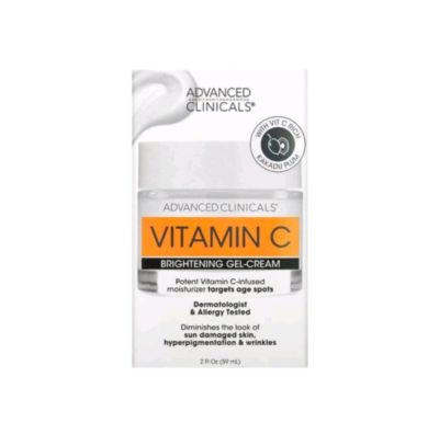 Advanced Clinicals Vitamin C, Brightening
Gel-Cream, 2 fl 0z (59 mI) 2a9697997s