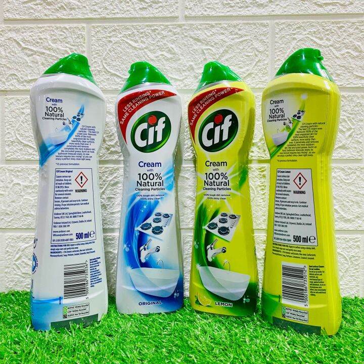 CIF Cream Lemon Kitchen Cleaner, Packaging Type: Bottle