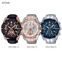 CASIO Edifice รุ่น EFR-559BGL-1A ,EFR-559DB-2A,EFR-559SG-7A สายสแตนเลสสตีล สินค้ารับประกัน1ปี