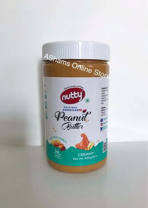 Nutty Peanut Butter Creamy 800g/ 28 oz (Exp date 7/19/2024 Lazada PH