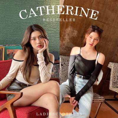 CATHERINE TOP (LC280) เสื้อแขนยาว เสื้อเกาหลี สไตล์เกาหลี