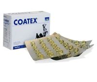 coatex vetplus 1 กล่อง 60capsule อาหารเสริมบำรุงขนสุนัข อาหารเสริมบำรุขนแมว