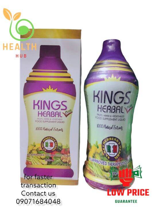KINGS HERBAL PLUS 1000ml Lazada PH