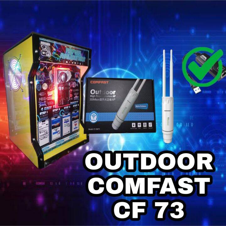 PISO WIFI COMFAST CF 73 V2 ACCESS POINT Lazada PH
