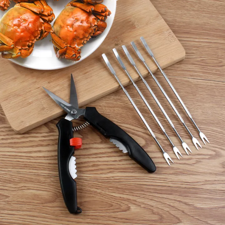 Crab Eating Tools Household Crab Peeling Artifact Hairy Crab Pliers