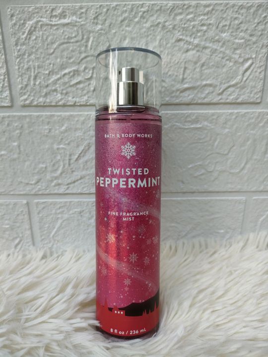 Authentic Bath and Body Works Twisted Peppermint Fine Fragrance Mist ...