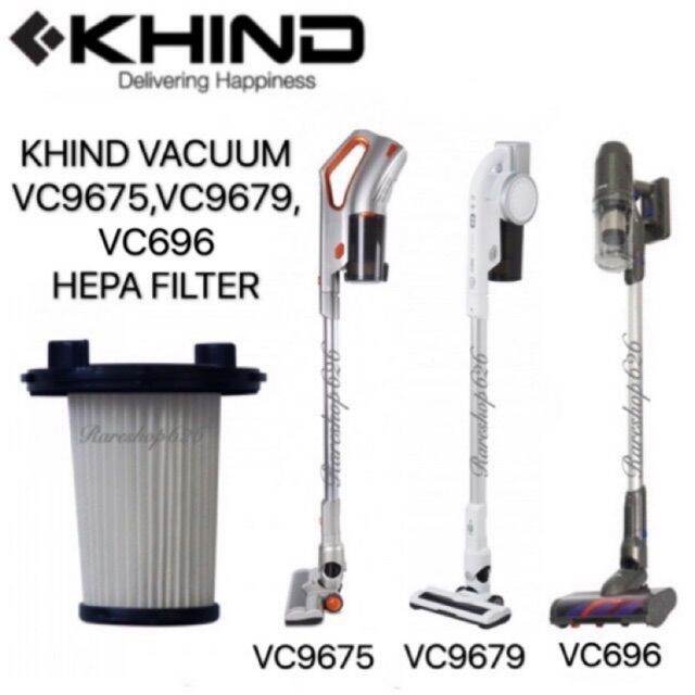 KHIND STICK VACUUM HEPA FILTER VC696 Lazada