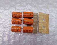 (10ชิ้น) Capacitor 220uF 35V ELNA 125C สีส้ม ขนาด15x10mm. วงจรอิเล็คทรอนิกส์ กรอง เรียงกระแส แหล่งจ่ายไฟ DC Power Supply อย่างดีของใหม่แกะกล่องของแท้