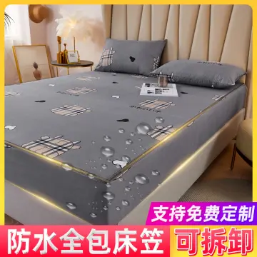 Waterproof bed sheet, mattress cover, urine-proof bed cover, mattress  cover, Simmons protective cover, bedding suitable for mattress latex  cushion