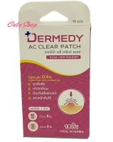 แผ่นแปะสิว แผ่นซับสิว Dermedy AC Clear Patch เดอร์มีดี เอซี เคลียร์ แพทซ์ รุ่น18ชิ้น/กล่อง ที่แปะสิว หัวสิวหลุด สิวยุบ