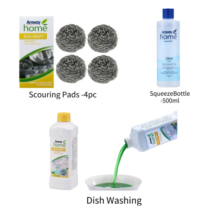[New shop promote] Amway DISH DROPS Concentrated Dishwashing Liquid (1L