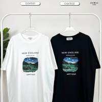 เสื้อยืดoversizeผ้าคอตตอน100%พร้อมส่ง