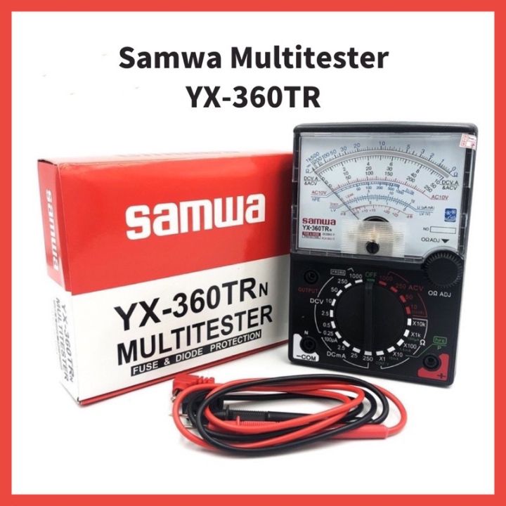 SAMWA / SUNWA YX360TR Multimeter Analogue Multitester (Ship From