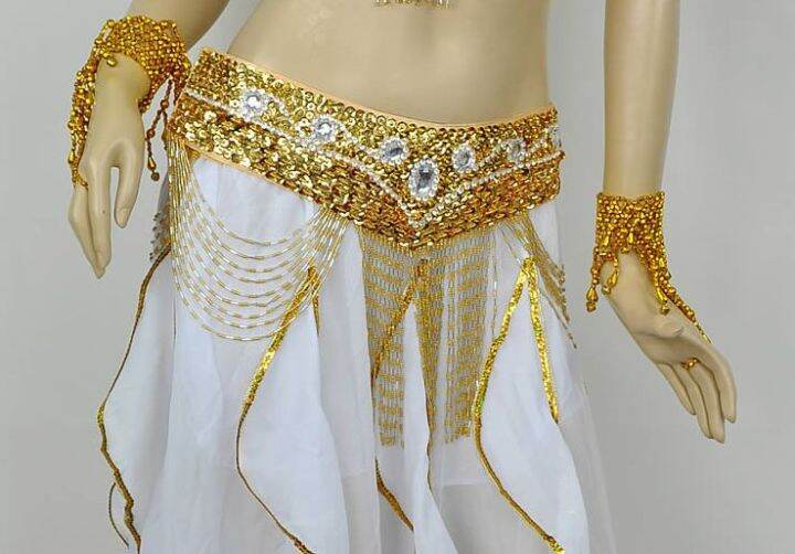 Dancer Dance Performance Costumes India Dancing Dress Belly Dance Waist