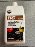 น้ำยาเช็ดเคลือบเงา หินอ่อน HG 1,000ml HG Natural Stone Shine Restoring Cleaner