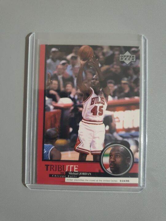 Michael Jordan Tribute 32495 NBA CARD | Lazada PH