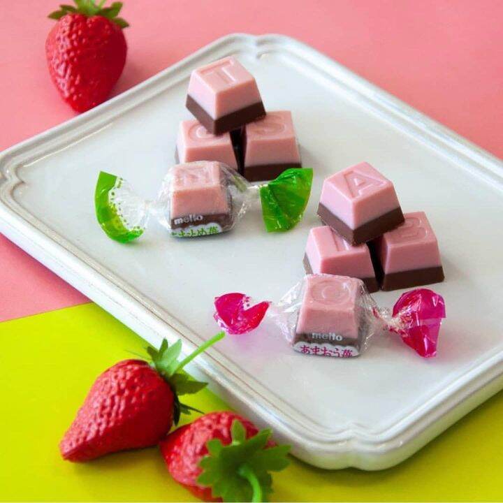 meito-strawberry-chocolate-ช็อกโกแลตสตรอว์เบอร์รี่ทูโทน