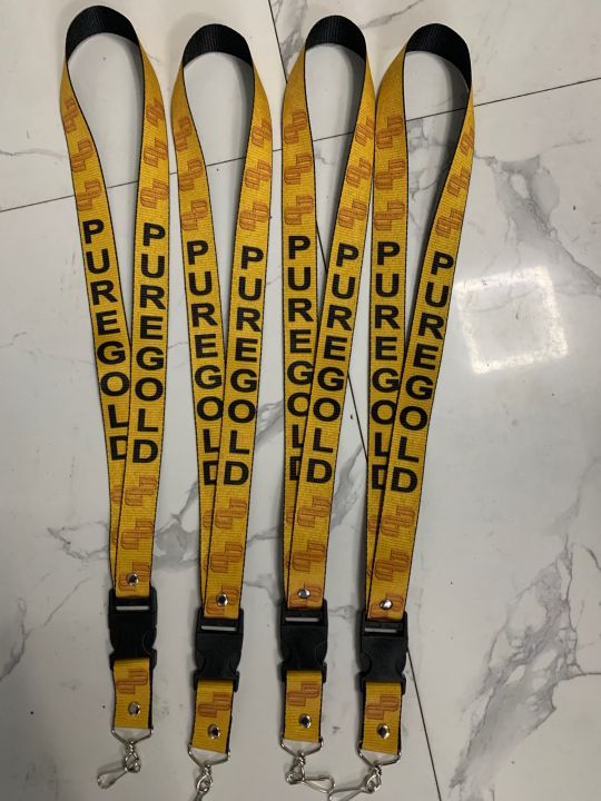 PUREGOLD LANYARDS (we accept customized,minimum of 10pcs) | Lazada PH