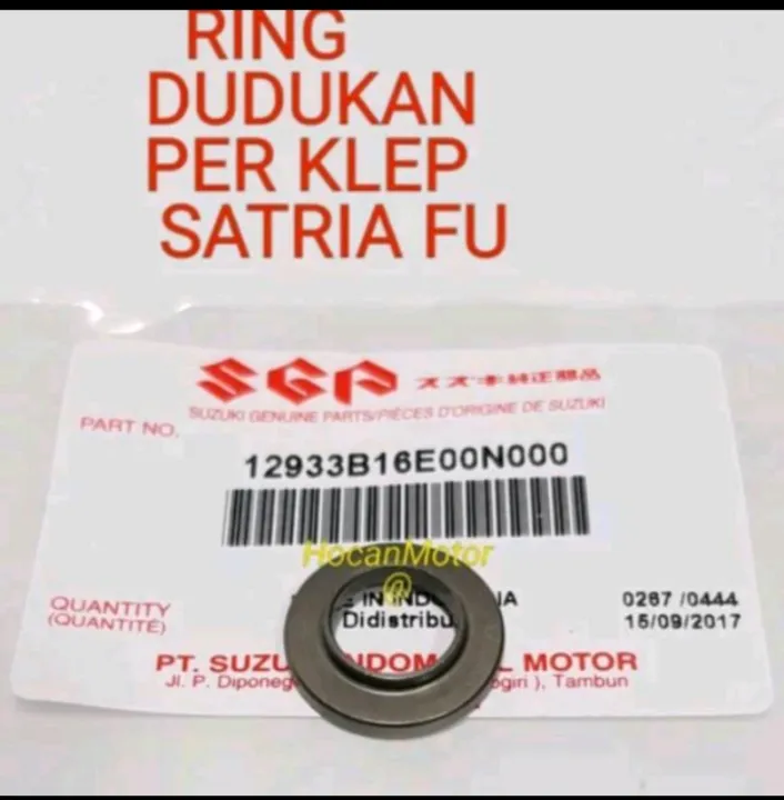 Dudukan Ring Pir Per Klep Satria Fu Original Sgp Asli Lazada Indonesia