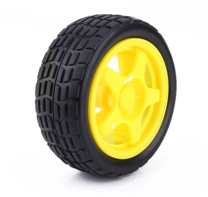 65MM A4WD & 2WD RUBBER WHEEL FOR ARDUINO MOBILE ROBOTICS | Lazada PH