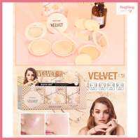 (JH3790) HASAYA GIRL Velvet Charm Lasting Powder SPF35 PA++ เเป้งพัฟ ผสมกันเเดด เนื้อเเมท ติดทน ขนาด 12 กรัม