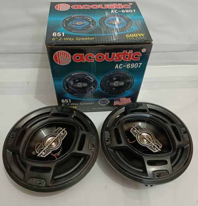 speaker acoustic coaxial 6 inch speaker coaxial 6 inch 2way 600watts